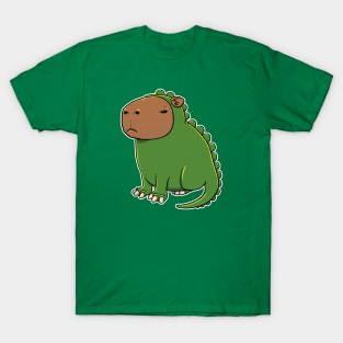 Capybara Dinosaur Costume T-Shirt